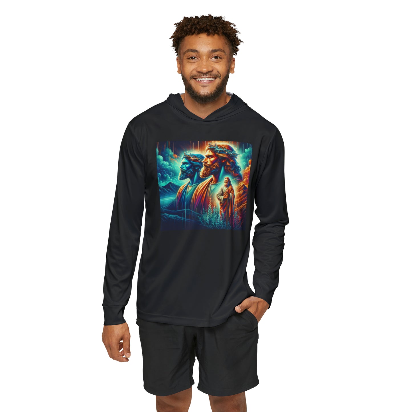 (1 Corinthians 16:13) Men's Sports Warmup Hoodie