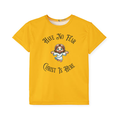 (Have No Fear) Kids Yellow Sports Jersey