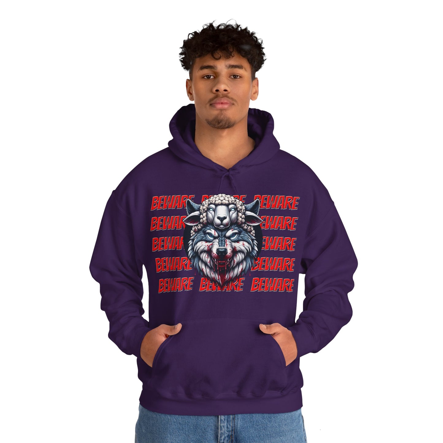 (Matthew 7:15) Unisex Heavy Blend™ Hooded Sweatshirt