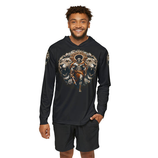 (2 Samuel 22:33) Men's Sports Warmup Hoodie