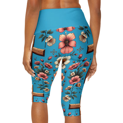 (Ephesians 6:10) Yoga Capri Leggings