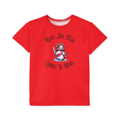 (Have No Fear) Kids Red Sports Jersey