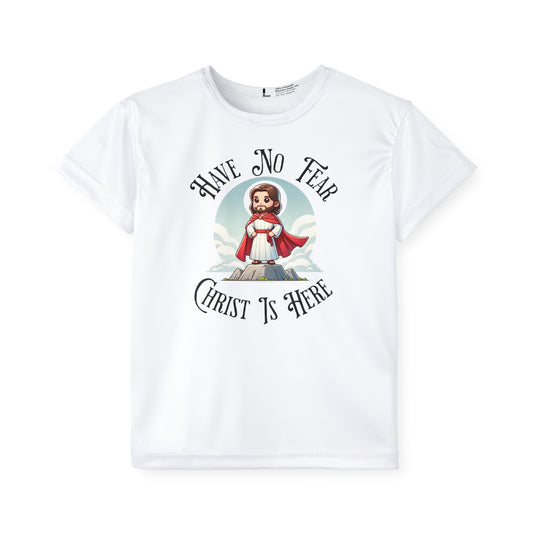 (Have No Fear) Kids White Sports Jersey